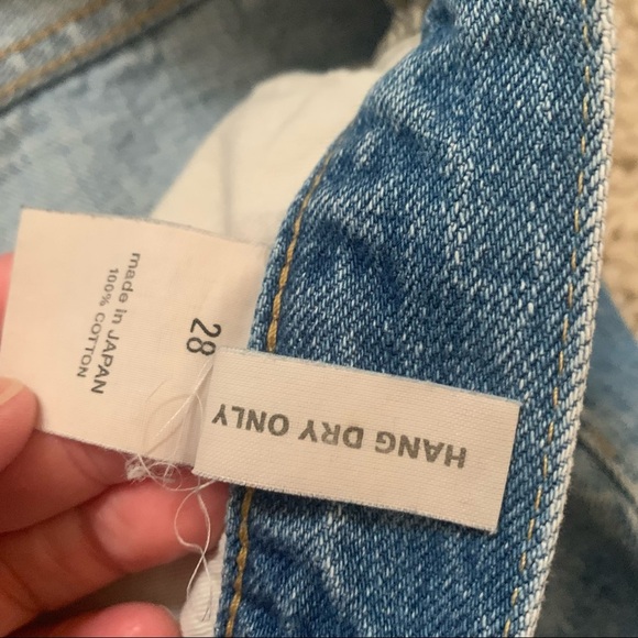 Chimala Japanese Selvedge Light Wash Cut Offs - Picture 5 of 8